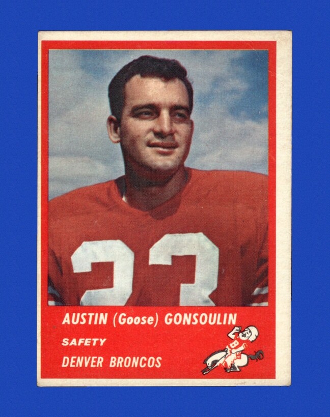 1963 Fleer Set-Break # 85 Goose Gonsoulin VG-VGEX (crease) *GMCARDS*