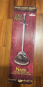 Vintage United Cutlery Lord of The Rings Sword of Narsil 1/5 Scale UC1267MIN NOS