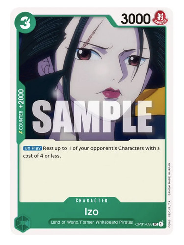 【PSA10】イゾウ チャンピオンシップ2023 UC OP01-033 PSA 10 Izo Championship 2023 Uc Op01-033 One Piece Card English | eBay
