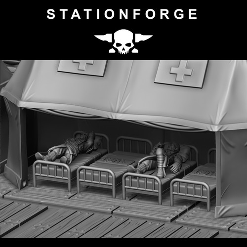 GrimGuard: Trench Terrain set - by StationForge | Grimdark | Trench | Crusade - Picture 8 of 10