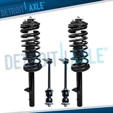 Rear Struts w/ Coil Spring Assembly Sway Bars for Chrysler Concorde Intrepid LHS