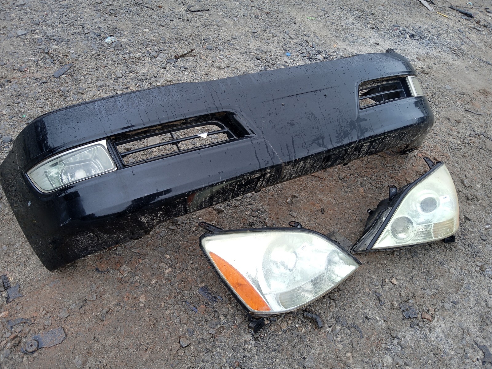 20032009 LEXUS GX470 FRONT BUMPER COVER .GRILLE .W/FOG , 2 HEADLIGHTS