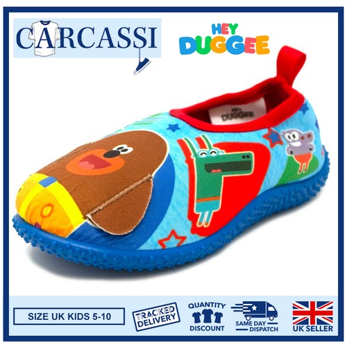 Hey Duggee Blue Beach Sandals Clogs 
