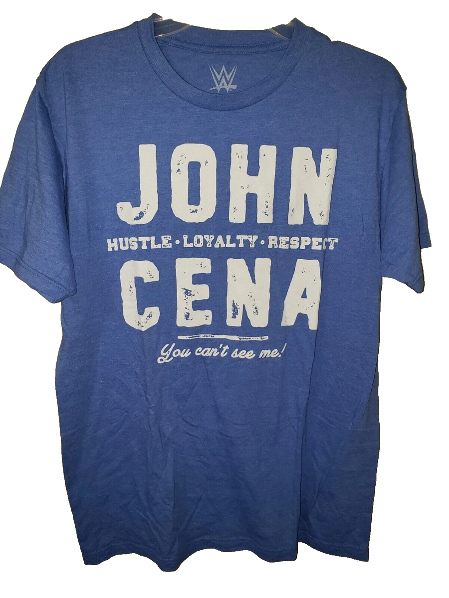Wwe - John Cena - Respect. Earn It. Never Give Up Official Authentic T