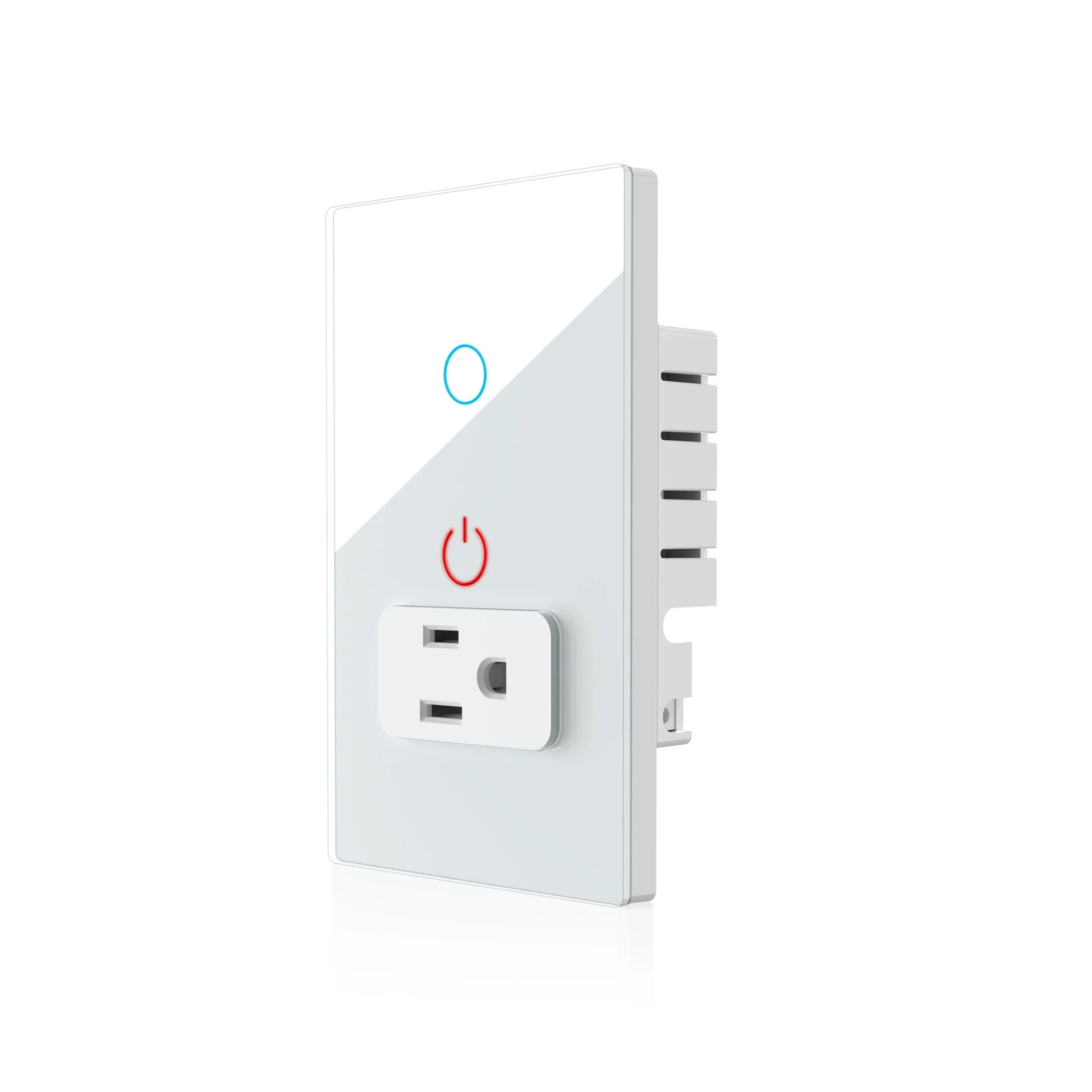 White 1Gang Socket