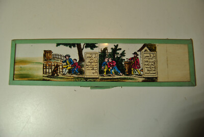 Lot 11 plaques en verre lanterne magique ancienne 19 siècle XIX la
