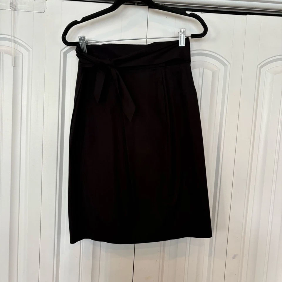 Brooks Brothers Black Skirt Size 4P - Image 2 of 4