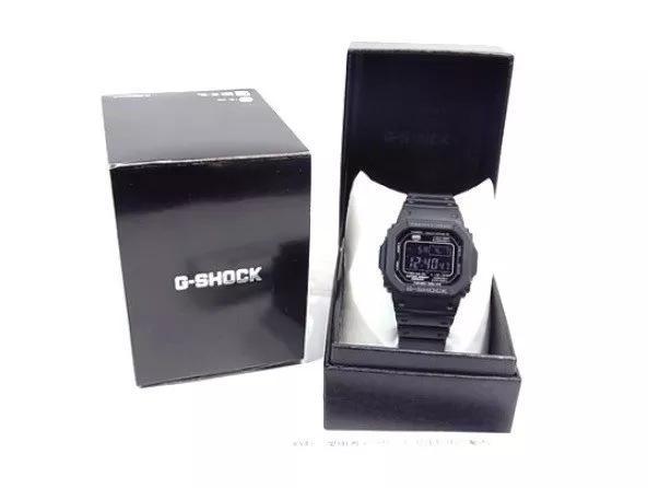 CASIO G-SHOCK GW-M5610-1BER Mens SOLAR Watch GWM5610-1BER, Black NEW