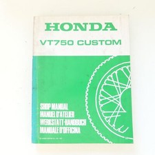 Manuale officina originale Honda VT 750 Custom manuale riparazione manuale A1349