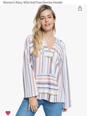 roxy wild and free poncho
