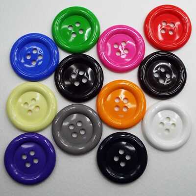 38 mm Knöpfe extra groß rund Clown Kissen Kostüm 12 Farben KAUFEN 2 4 oder 8 315D