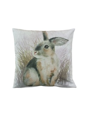 Großes Kaninchen - kleines Kaninchen 16'' Kissen/Dekokissenbezug
