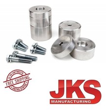 JKS Front Adjustable Bump Stop Spacer Kit For 84-01 Jeep Cherokee XJ Comanche MJ