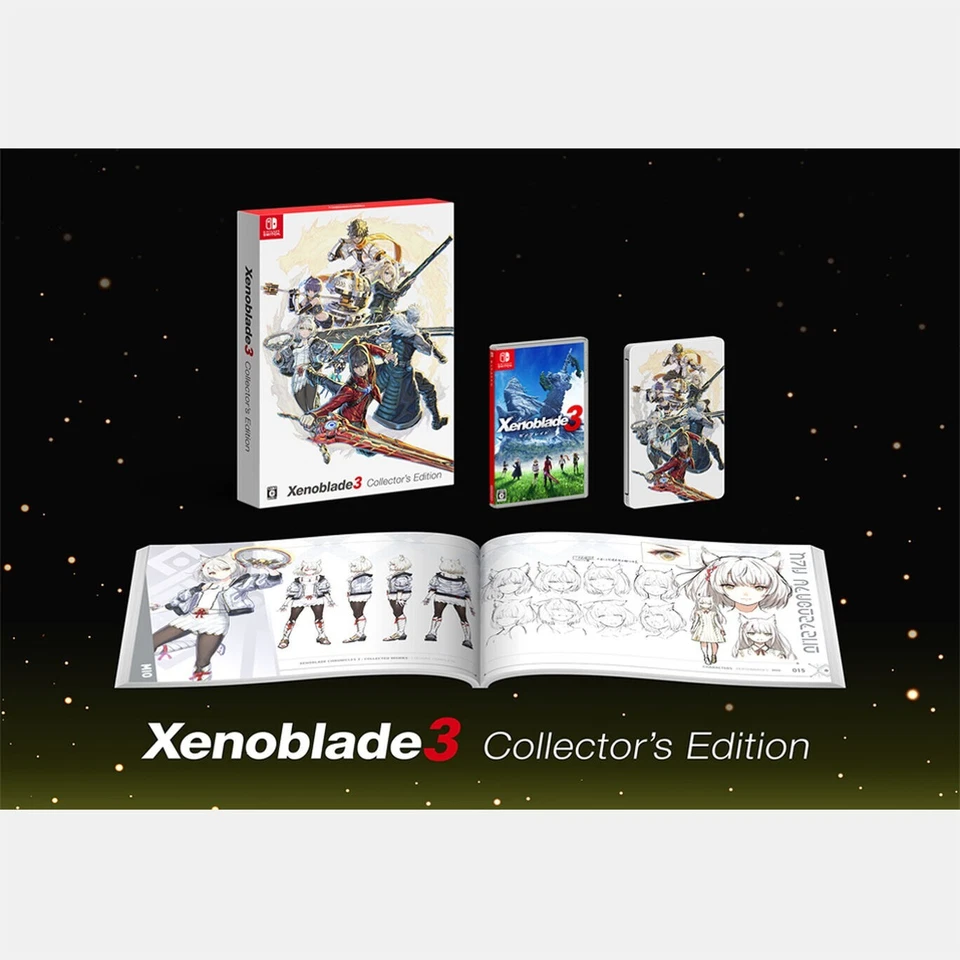 Xenoblade 3 Collector's Edition No Game Card Bonus Nintendo Switch new no soft - Image 2 of 3