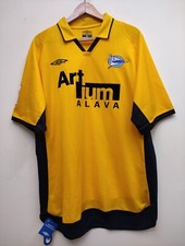 Camisa Alaves Visitante 2002 2003 XL
