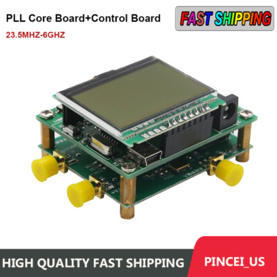 23.5MHZ-6GHZ PLL Core Board+Control Board for Signal Generator Frequency Source