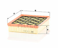 Filtro aria Mann-filter C 25 008/1 per Ford, Ford (Changan), Ford Australia