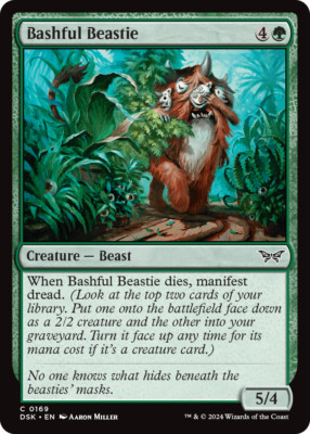 [MTG] Bashful Beastie (0169) (DSK) NM