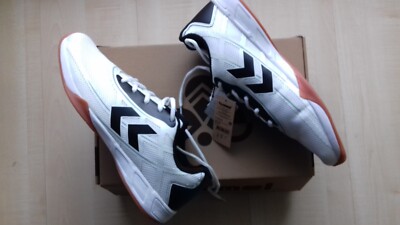hummel ROOT ELITE II Sport-Schuhe-Boots-Shoes-Sneaker 45 neu OVP  white-black