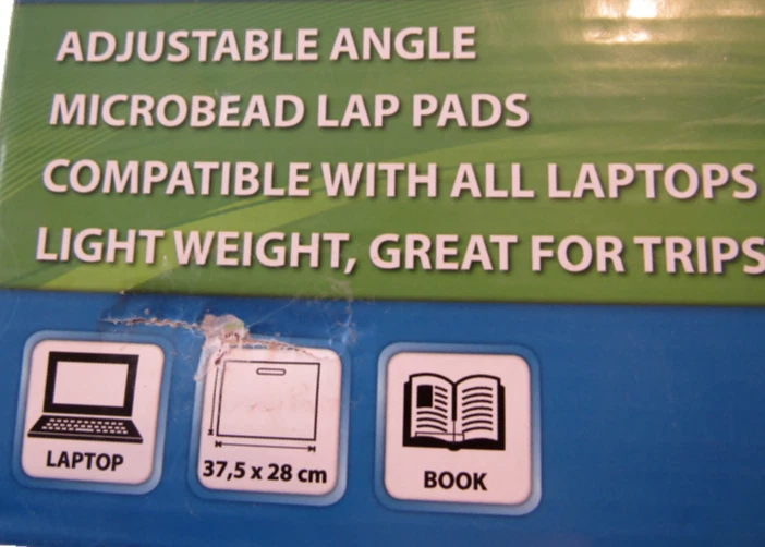 HUANUO Adjustable Lap Desk Laptop Desk  Adjustable 7  Angle Cushion - Image 2 of 4