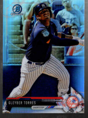 B1503- 2017 Bowman Chrome Draft Refractors #BDC200 Gleyber Torres - NM-MT