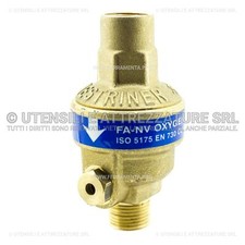 VALVOLA di SICUREZZA 3/8 per OSSIGENO per RIDUTTORE DI PRESSIONE OSSITAGLIO