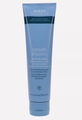 Aveda Smooth Infusion Perfectly Sleek Heat Styling Cream 5 oz (NEW )