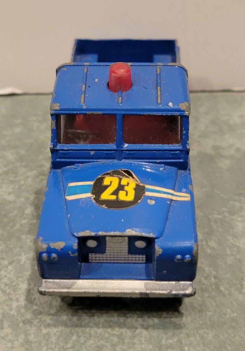 Vintage Corgi Toys Land Rover 109 W.B. Made In Great Britain Blue