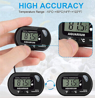 Acheter Thermomètre Numérique écran LCD Pour Aquarium Avec Ventouse °C Et °F