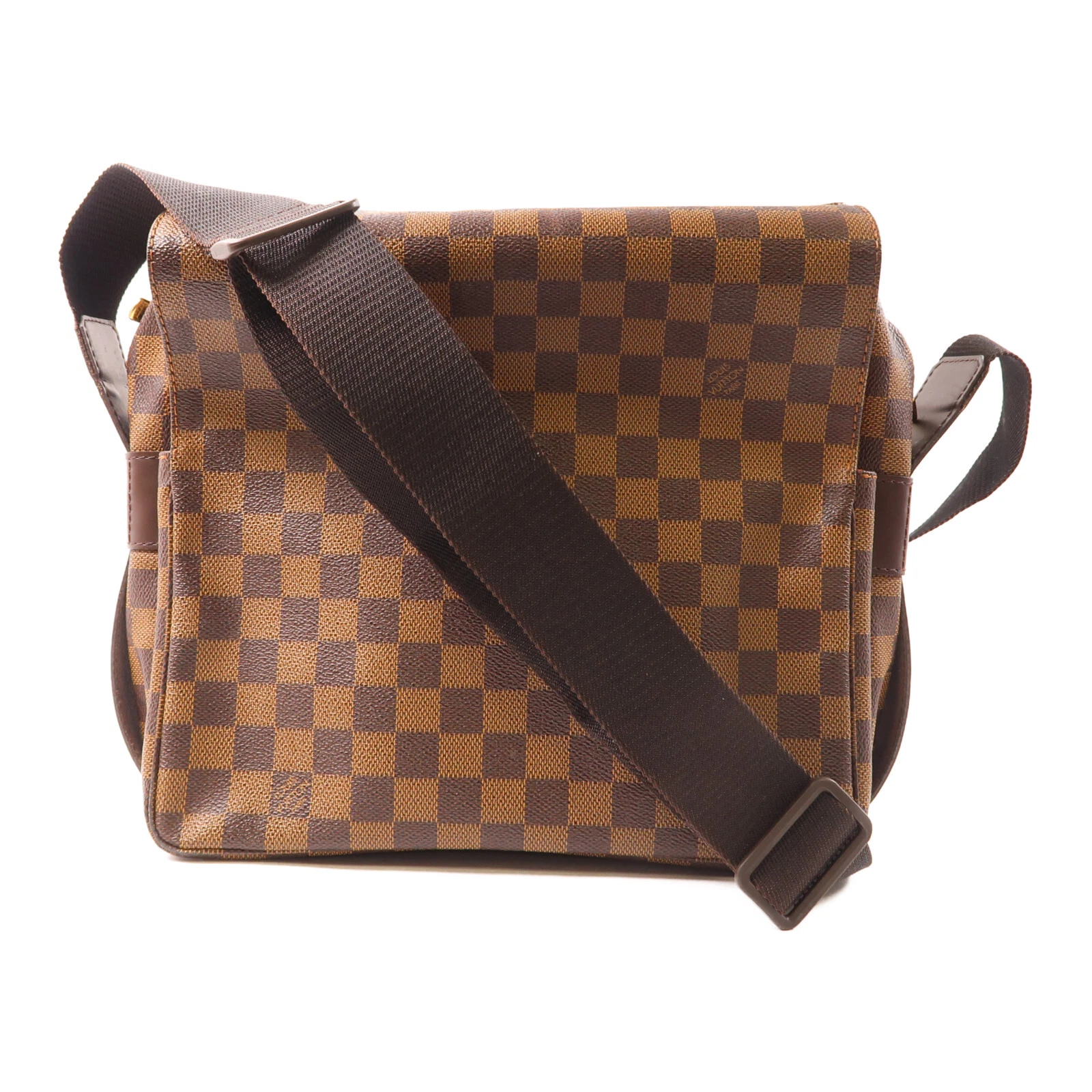 LOUIS VUITTON（LV） Borsa a tracolla Louis Vuitton LV GHW Naviglio N45255 Damier marrone