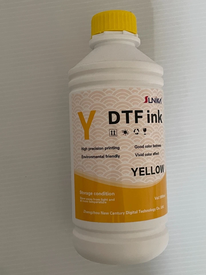 DTF Ink For Transfer Film 1L (1000ml), Refill for DTF Printers (C M Y K White) - Image 4 of 4