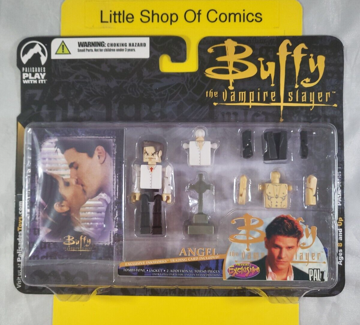 MINI BUFFY 4W 24VENTUSBLUE 7Xミニバフィー Buffy the Vampire Slayer Angel Mini Figure PALz 2004 Previews