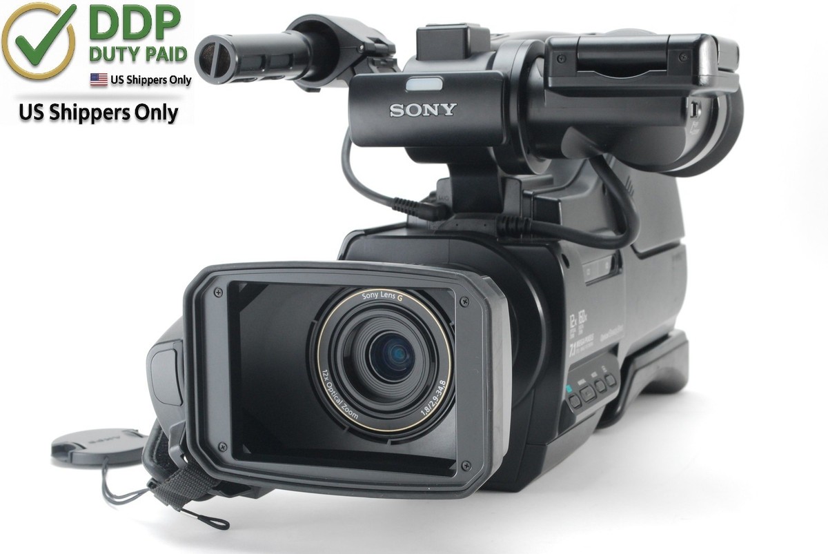 Near MINT ] Sony HXR-MC2000J AVCHD Camcorder 7.1 MP 12x Optical