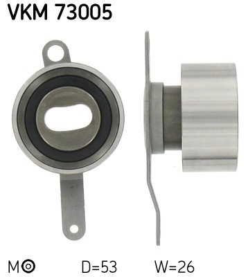 SKF-OE VKM 73005 Tensioner Pulley, timing belt for HONDA,VW