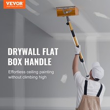VEVOR Drywall Flat Box Handle, Anodized Aluminum Flat Finishing Extension Handle