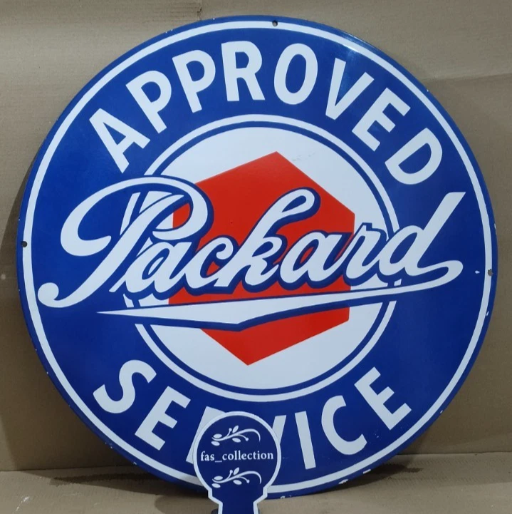 Packard Sign In Collectible Gas & Oil Advertising Signs for sale