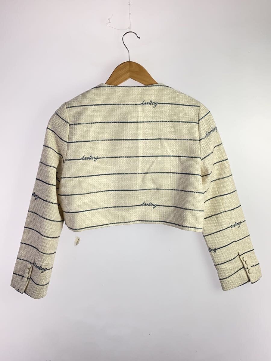 ALTRA Giacca tweed Darich altro bordo OMAGGIO poliestere bianco 112513004 usata