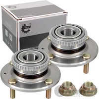 2X SKV Radnabe MIT Radlager Hinten Passend FüR Hyundai Elantra Matrix KIA Cerato