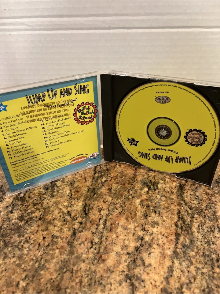 Jump Up & Sing: Binyah's Favorite Songs - Gullah Gullah Island (CD 1998) Nick Jr - Изображение 2 из 4