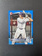 2025 Bowman Draft #BD-7 Taitn Gray 1st Prospect Base Blue 054/150 BJSXL