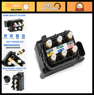 Air Suspension Solenoid Valve Block for Mercedes GL ML Class, Replace 2123200358