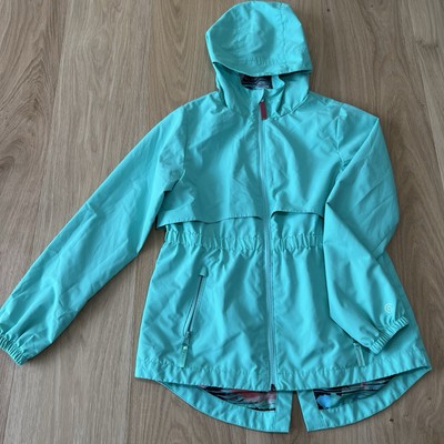 Champion Girls M 7-8 Full Zip Turquoise Hoodie Venture Dry Windbreaker Jacket