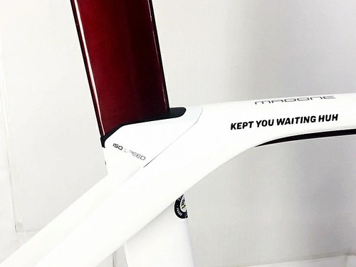 TREK Madone SLR Gen6 Road Frame Set Project One Carbon 56cm Disc White Used Auth - Picture 6 of 8