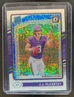2024 Donruss Optic JJ McCarthy White Sparkle Rated Rookie #235 Vikings