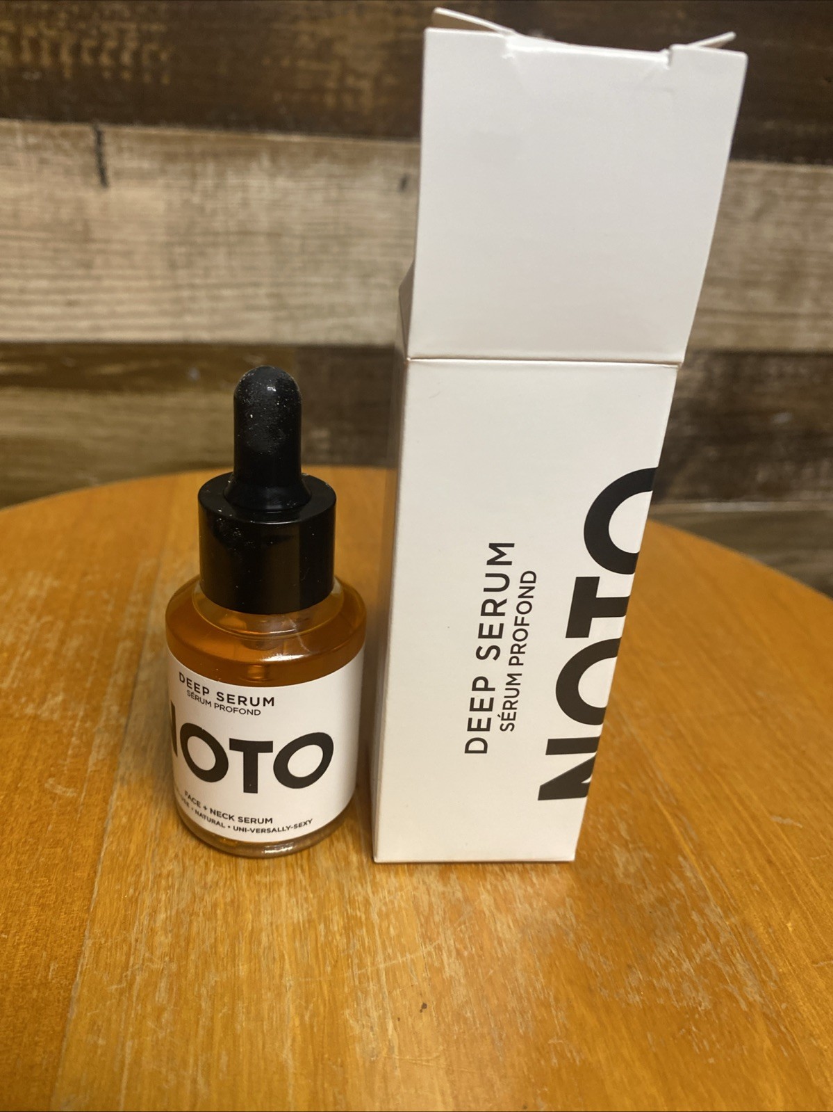 Noto Deep Serum 1 oz 30ml Hydrating Facial Oil for Face and Neck New in Box