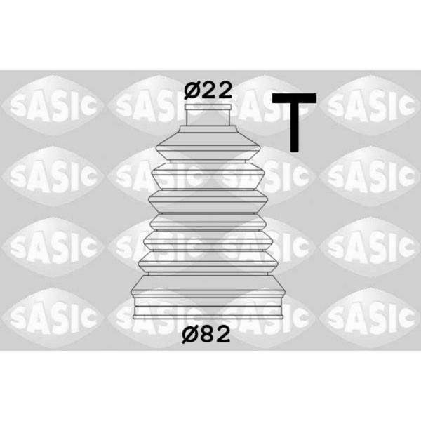 Sasic Achsmanschette Satz Radseitig Passend FüR CitroËN Berlingo C15 Saxo Xsara-image
