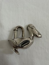 HERMES Cadena Pelikan Silber 1992 Vintage Cha...