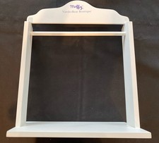 Vtg. Muffy Vanderbear Boutique White Clothes Rack 12  W x 15  H Original Box EUC