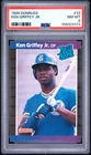 156003374 Ken Griffey Jr 1989 Donruss #33 RC Rated PSA 8 Rookie