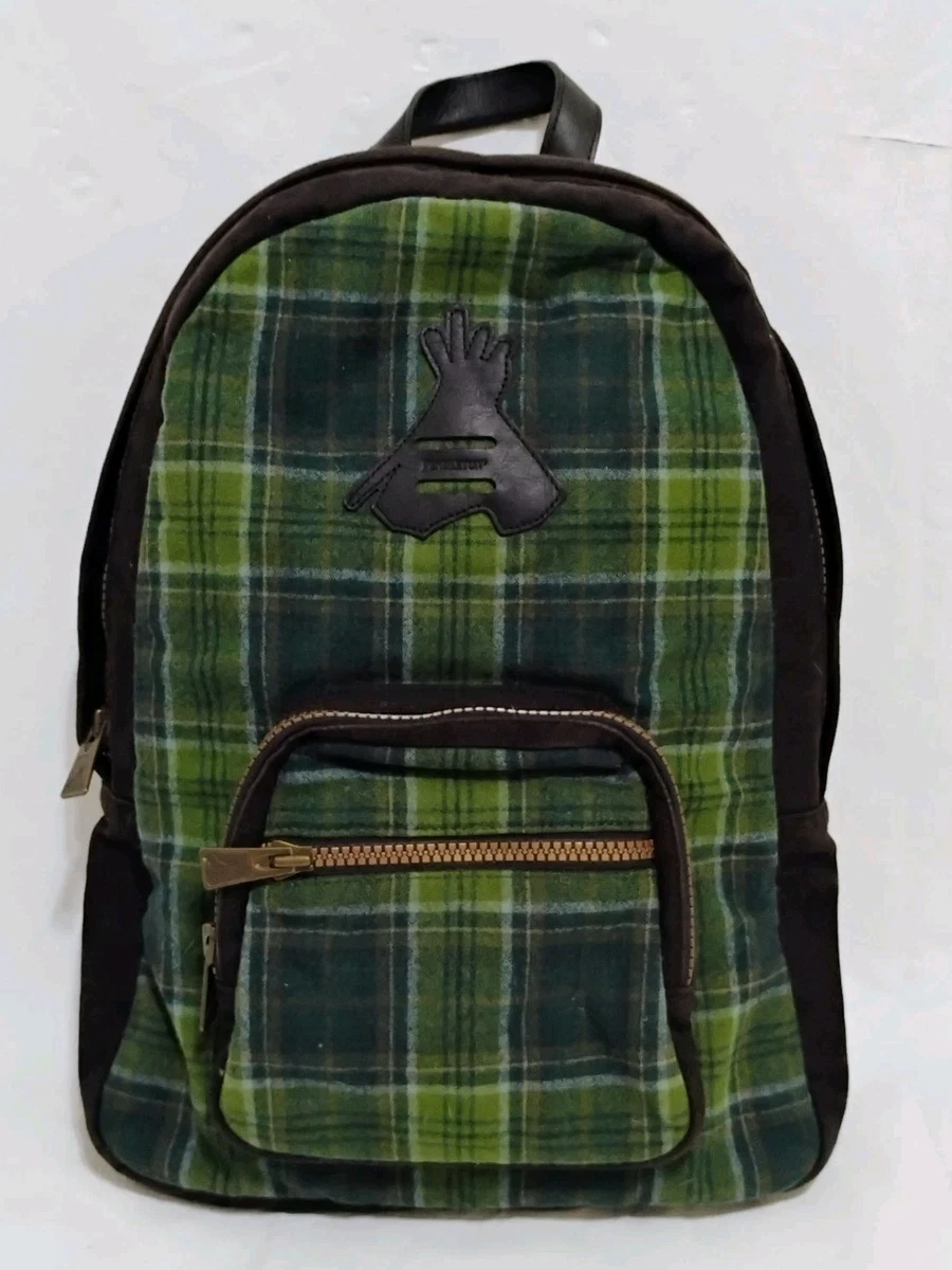 Pendleton Tartan Green Plaid Dome Wool Backpack Pendleton | Bags | Pendleton 0 Wool Tartan Plaid Dome  main image 3